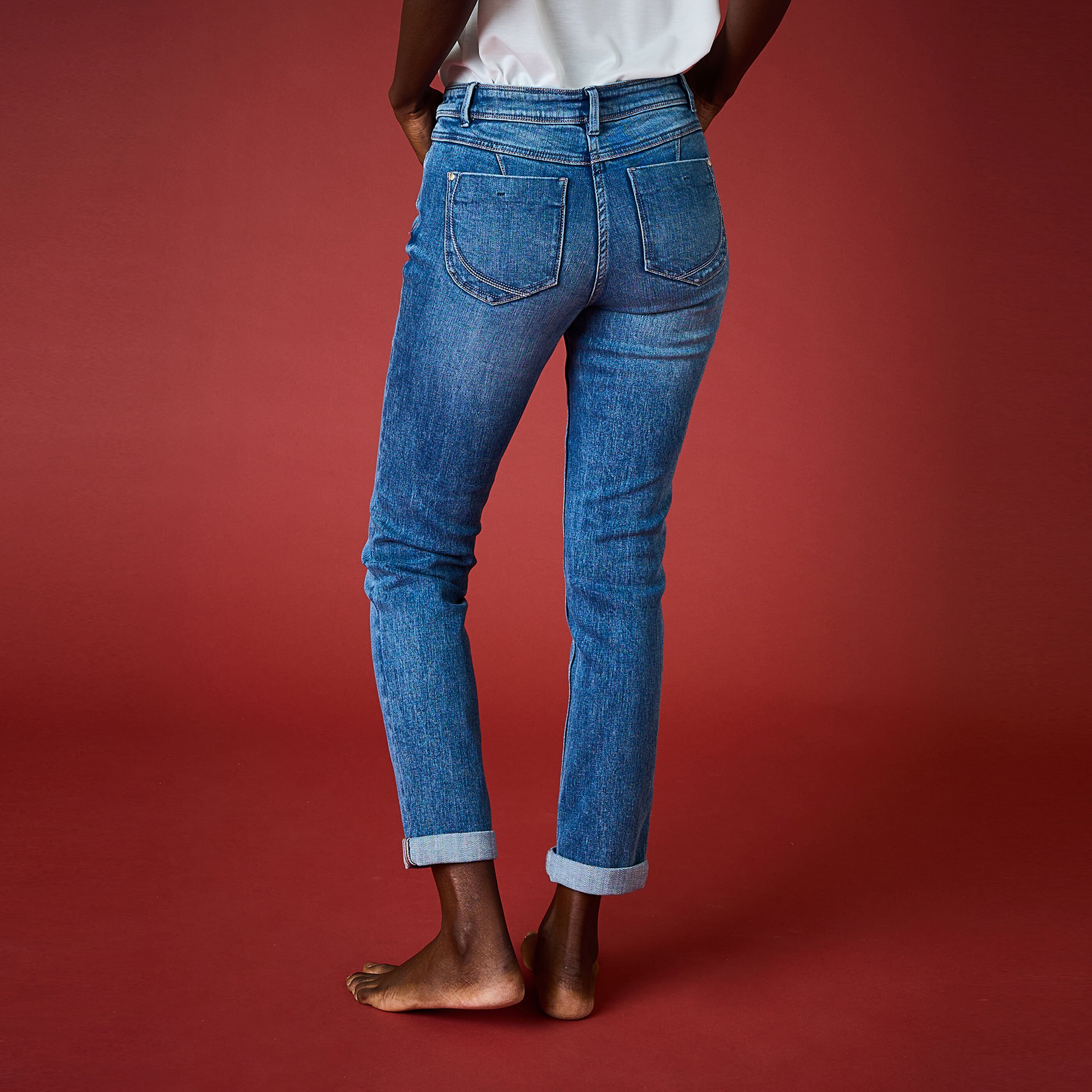 Jean raccourci TOKYO R01 femme