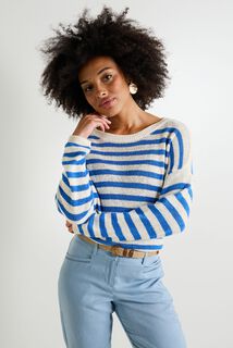 Pull col rond femme