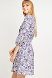 Robe imprimée mi-longue femme 