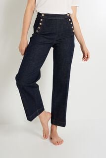 Jean flare POMPON F02 femme