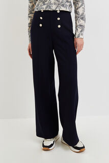 Pantalon pont large femme