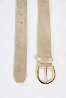 Ceinture croûte de cuir femme
