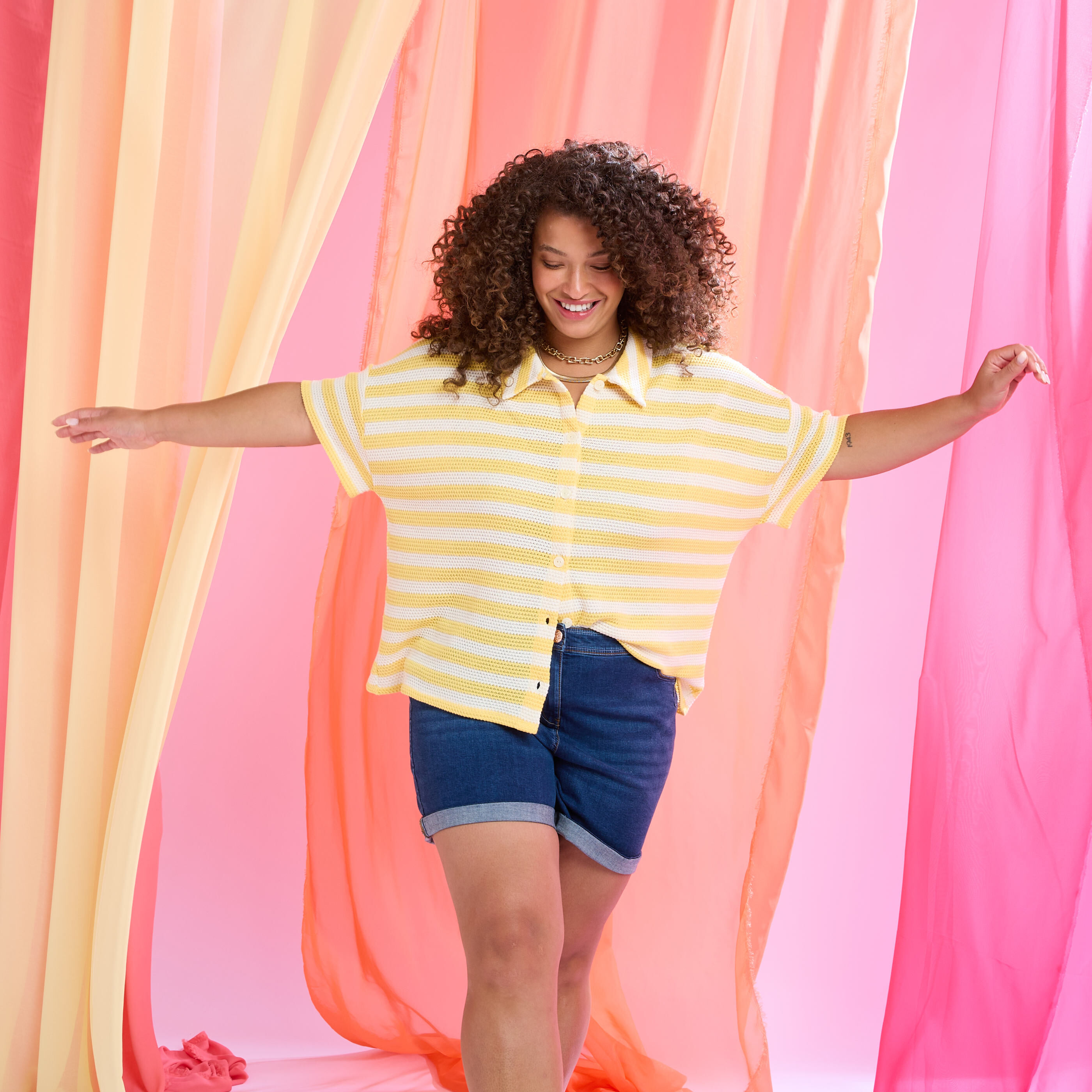 Chemise en maille femme