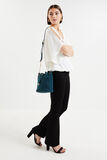 Blouse épaules ouvertes femme