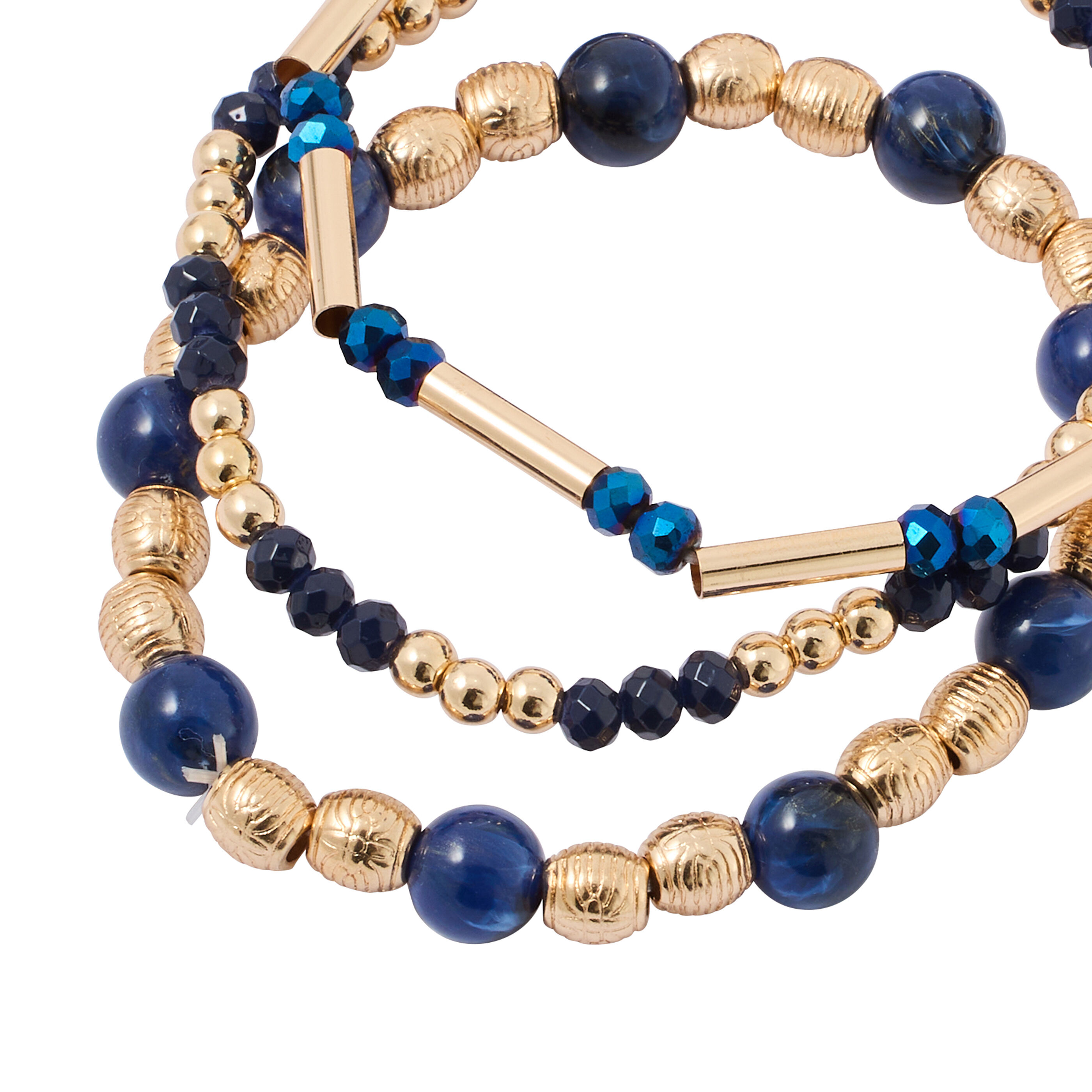 Set de 3 bracelets perles femme