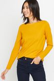 T-shirt col bateau femme