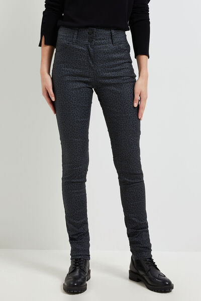 Jean slim taille haute MEMPHIS femme