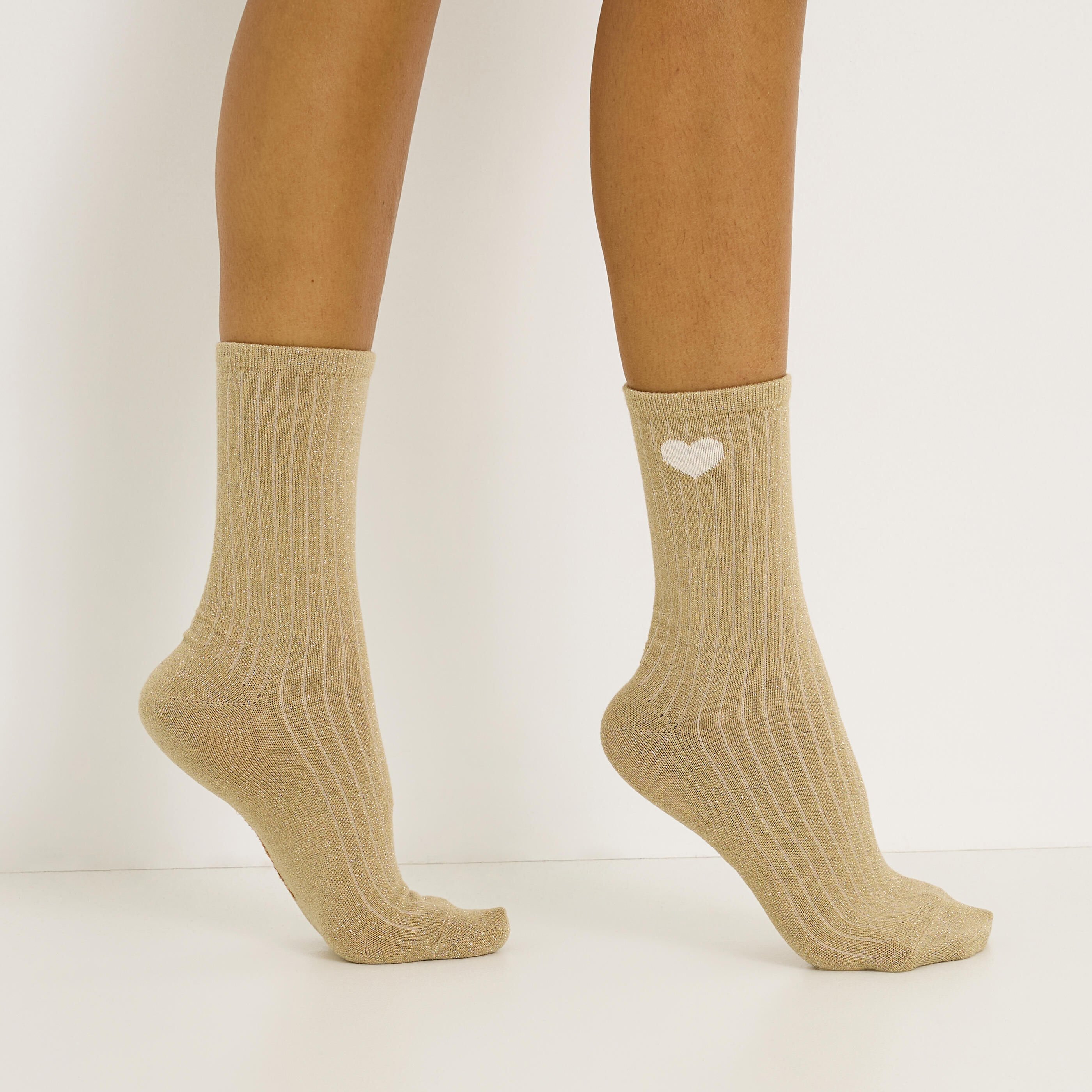 Lot de 2 paires de chaussettes femme