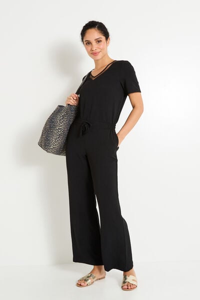Pantalon tall large fluide femme