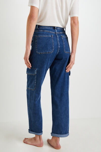 Jeans cargo MEGEVE femme