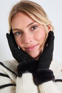 Gants fourrés femme