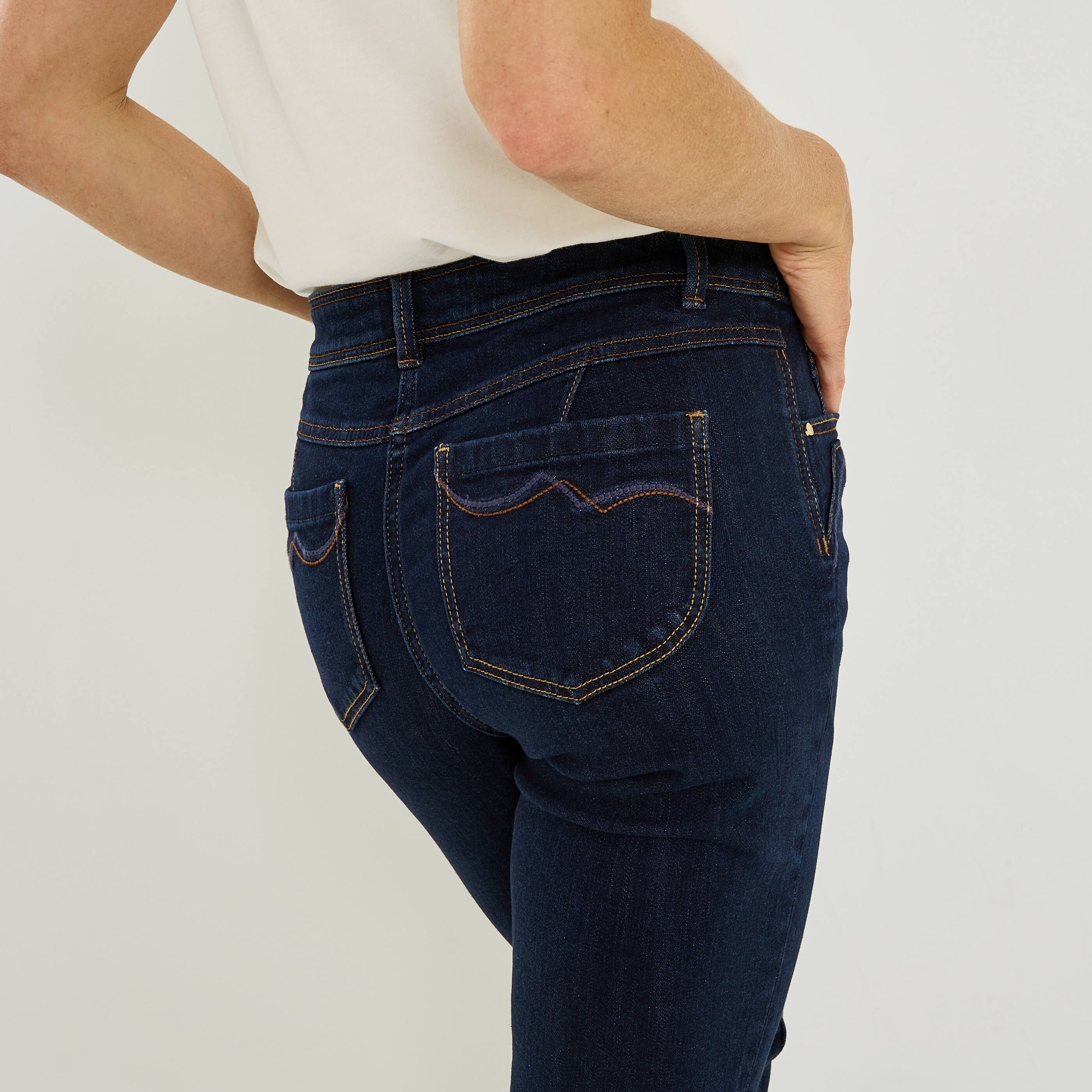 Jean slim raccourci TOKYO R01 femme