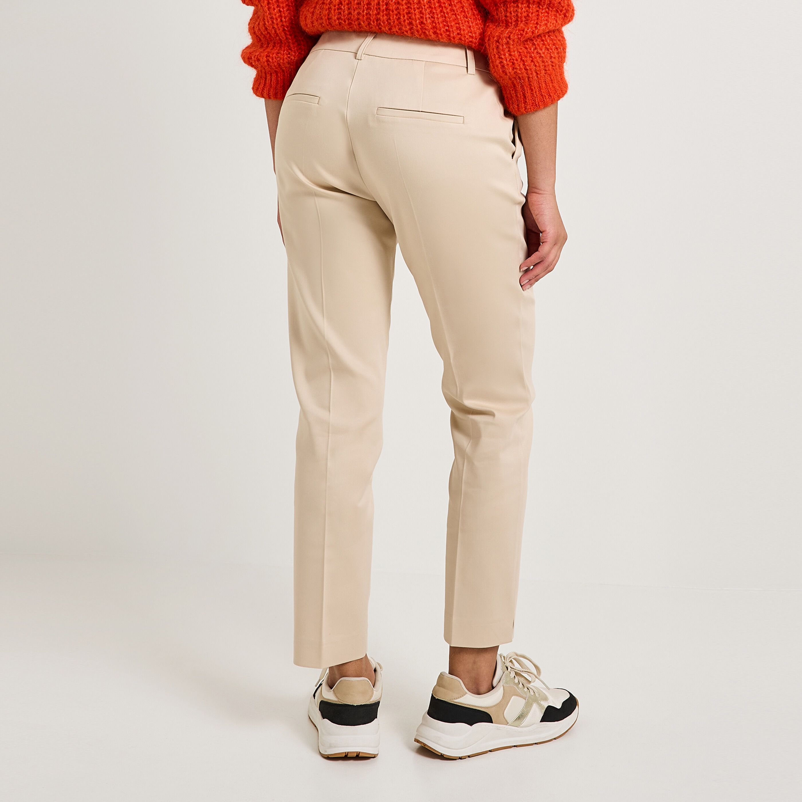 Pantalon cigarette femme