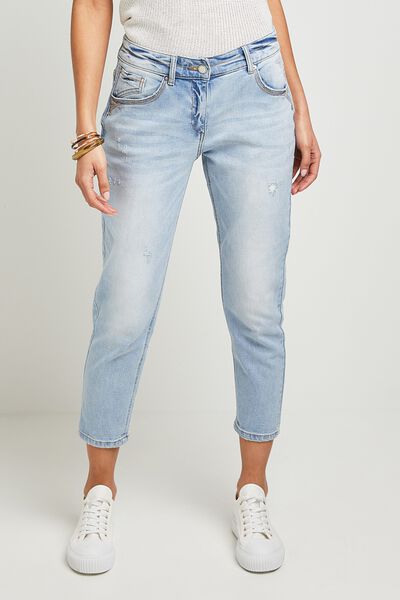 Jean boyfriend femme