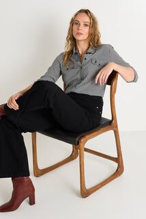 Chemise à carreaux femme