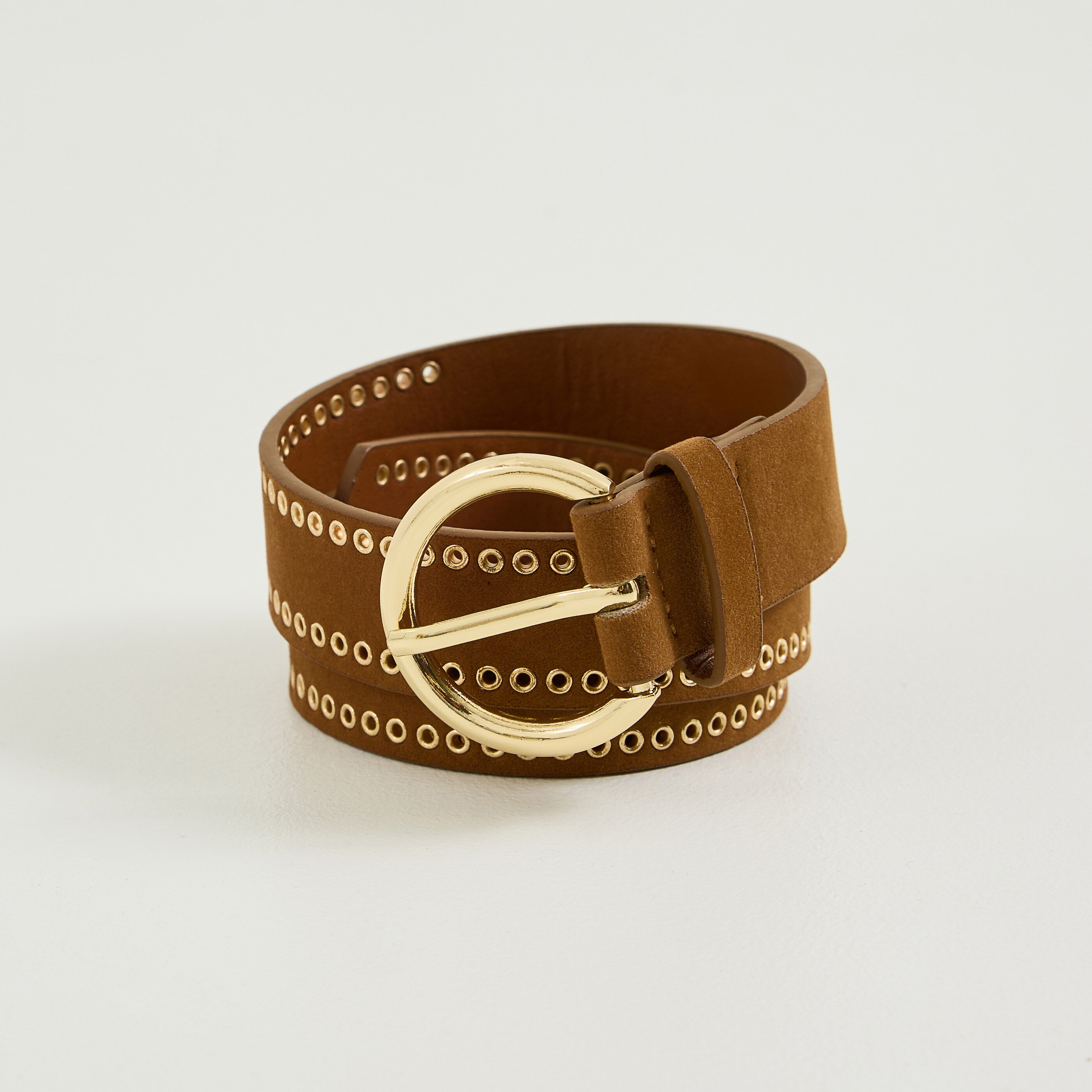 Ceinture &agrave; &oelig;illets femme