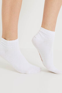 Lot de 2 paires de socquettess femme