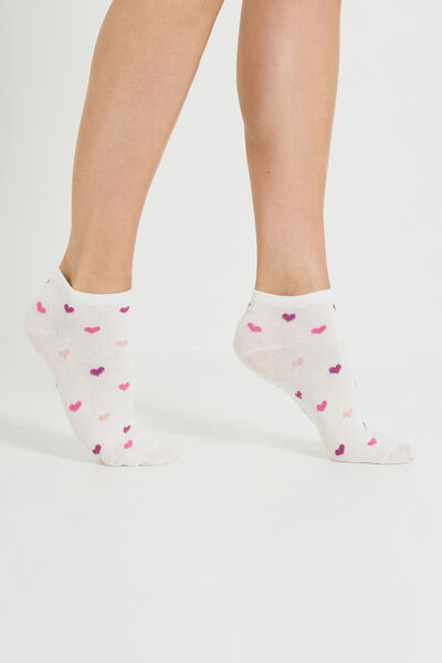 Lot de 2 paires de socquettes femme