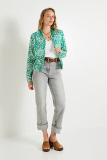 Bomber imprimé femme