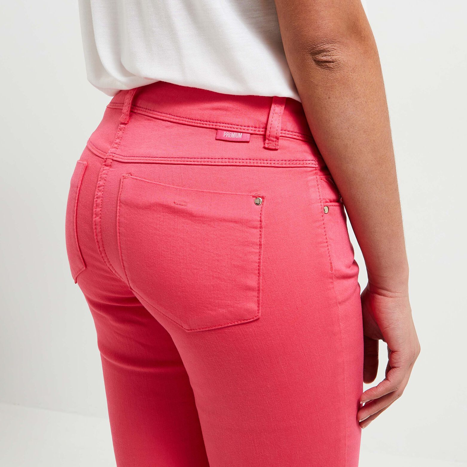 Jean slim taille haute FIGARI femme