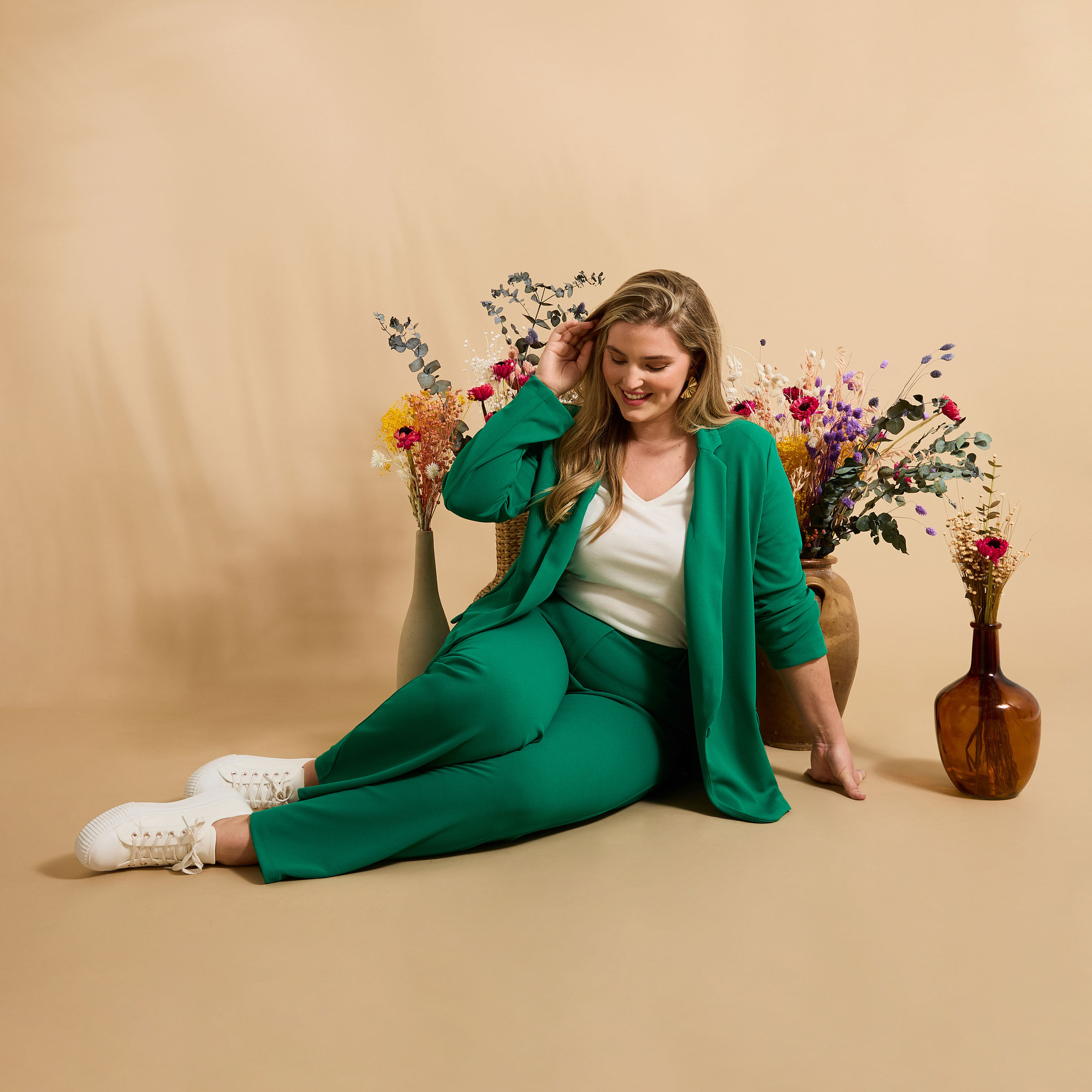 Blazer en maille femme