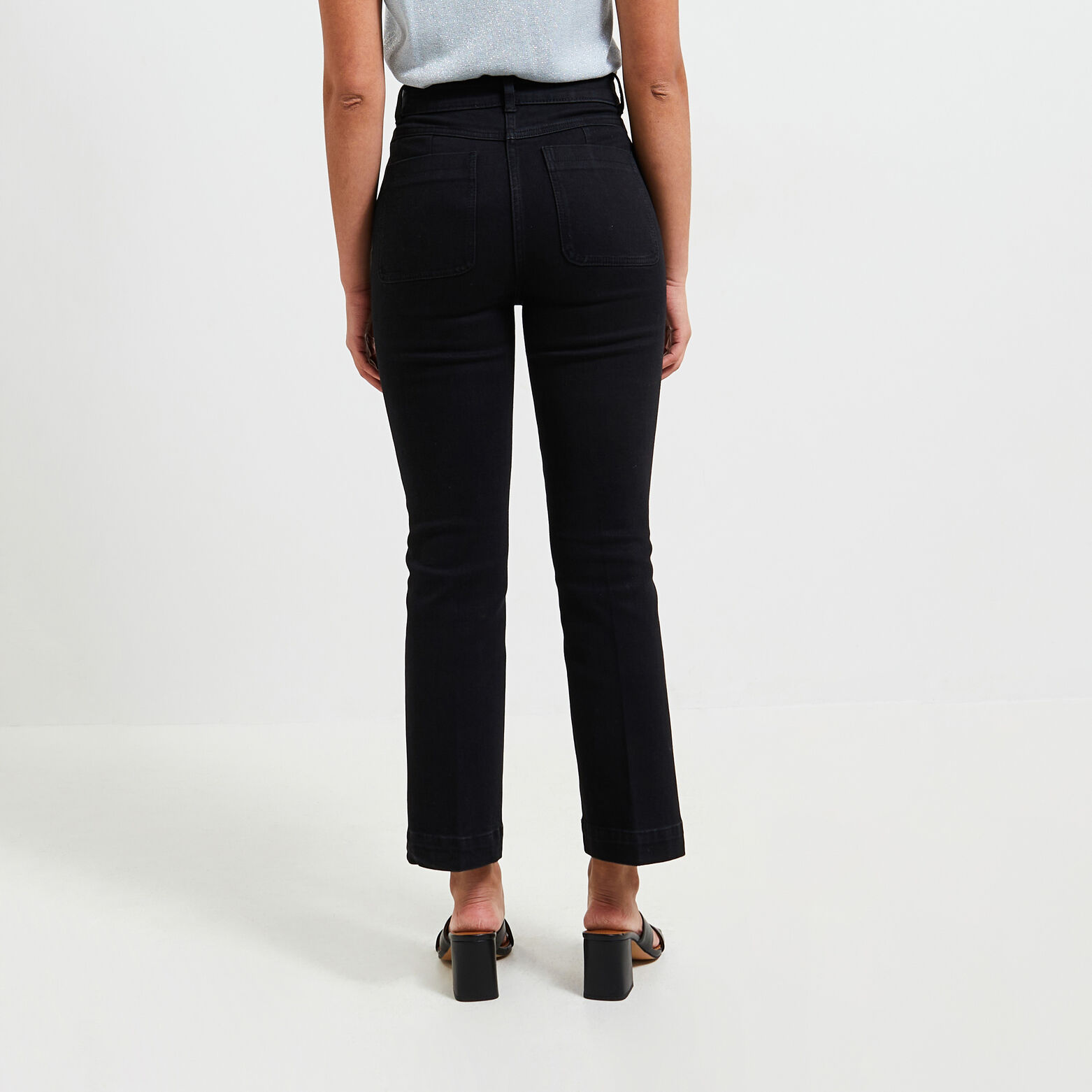 Jean bootcut raccourci TROPEZ femme