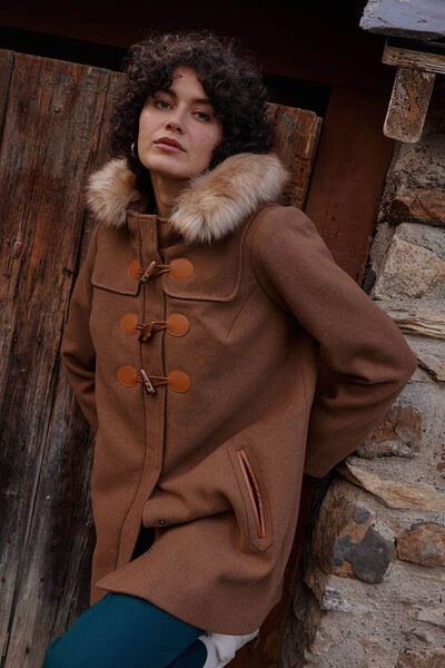 Manteau mi-long femme