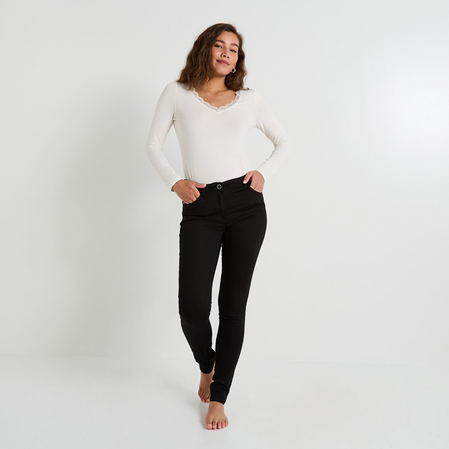 Jean slim RIO P01 femme