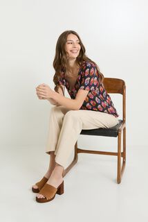 Chemise manches courtes femmes