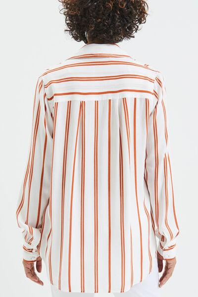 Chemise rayée femme