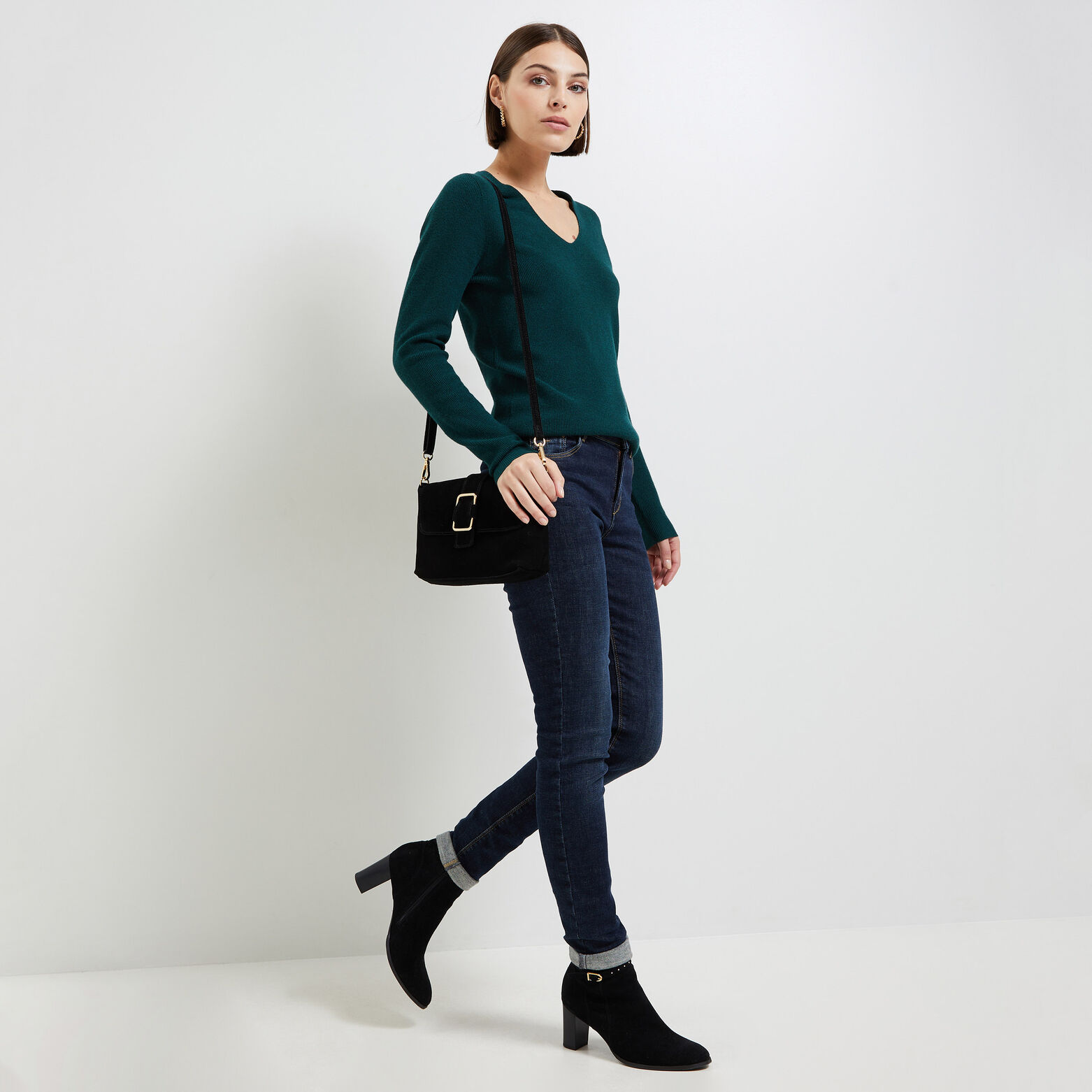 Pull dentelle femme