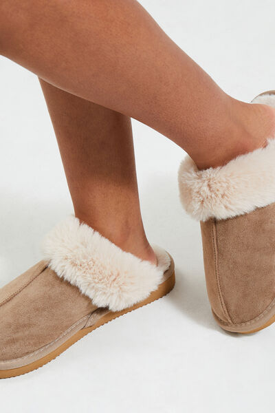 Chaussons ouverts femme