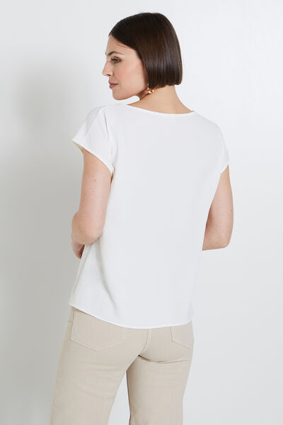 Blouse manches courtes femme