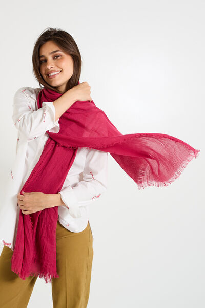 Étole unie légère femme