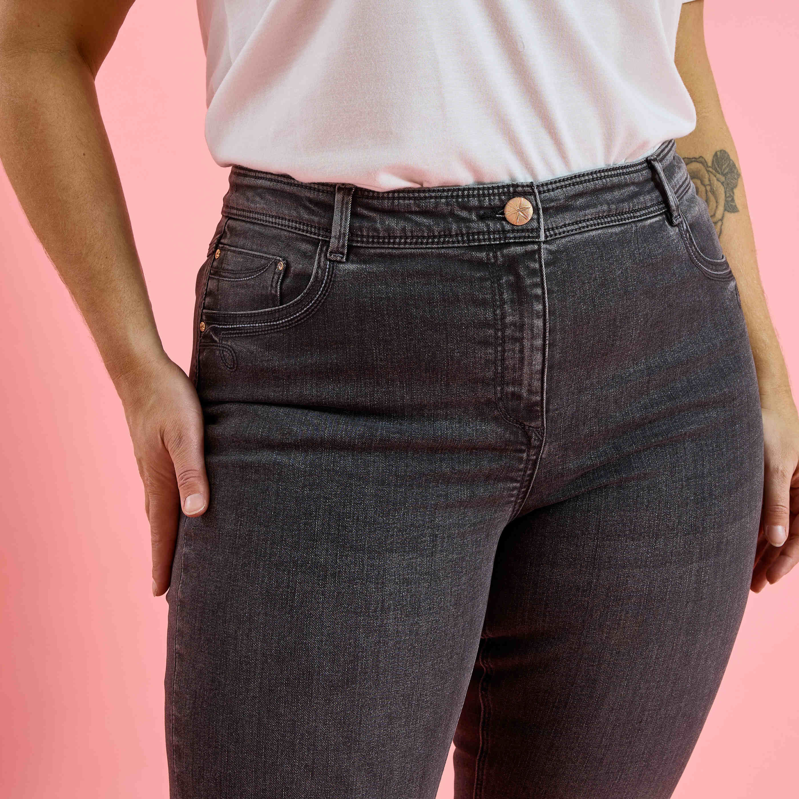 Jean slim raccourci TOKYO R01 femme