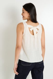 Top col rond femme
