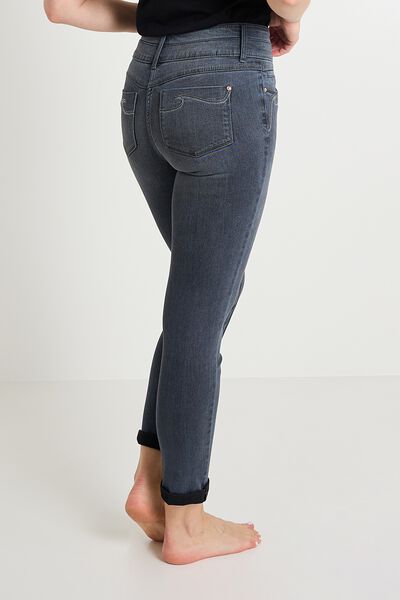 Jean raccourci taille haute HANOI femme