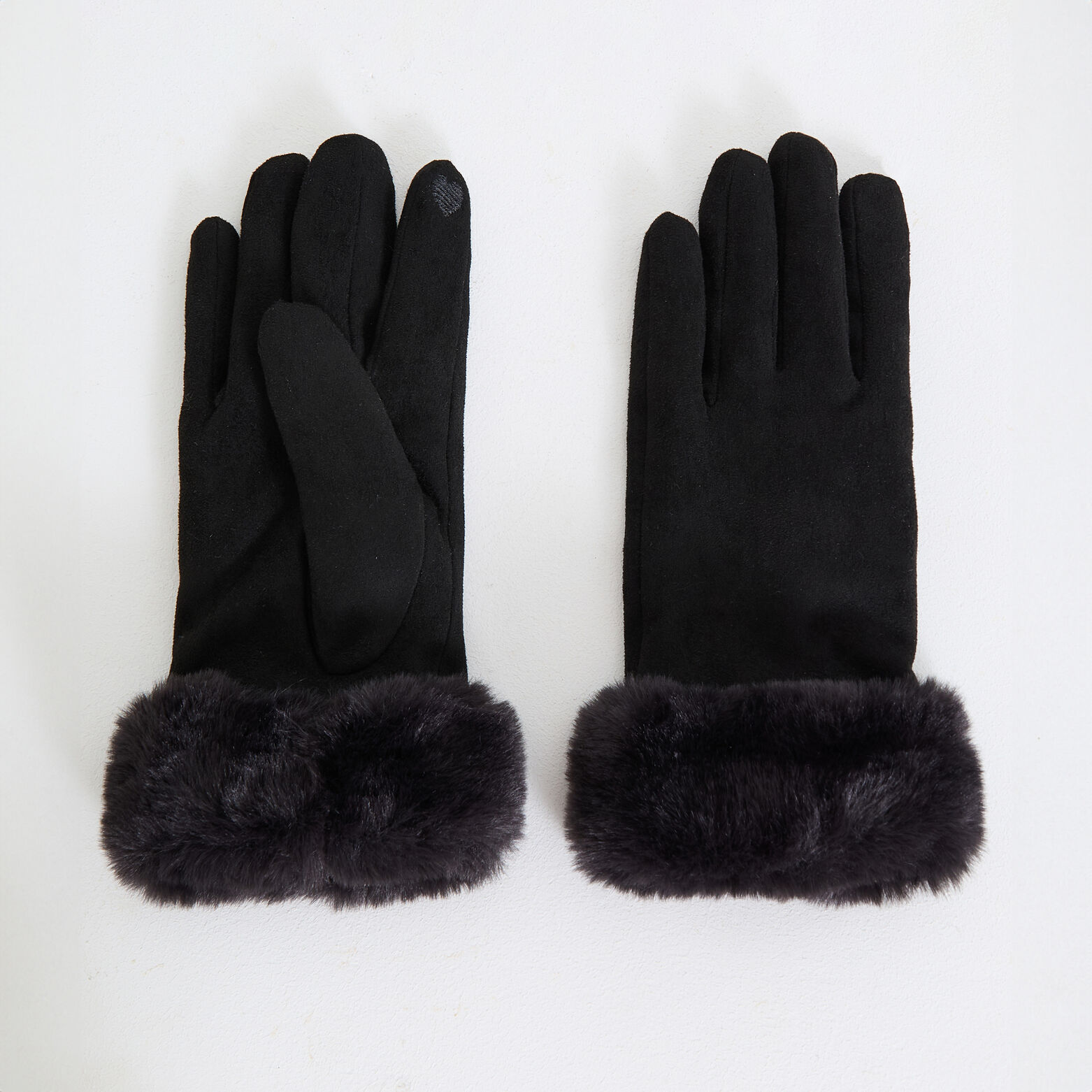 Gants fourrés femme