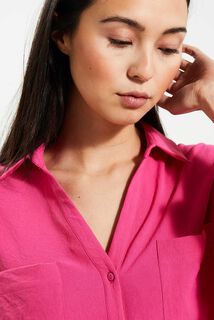 Chemise unie femme