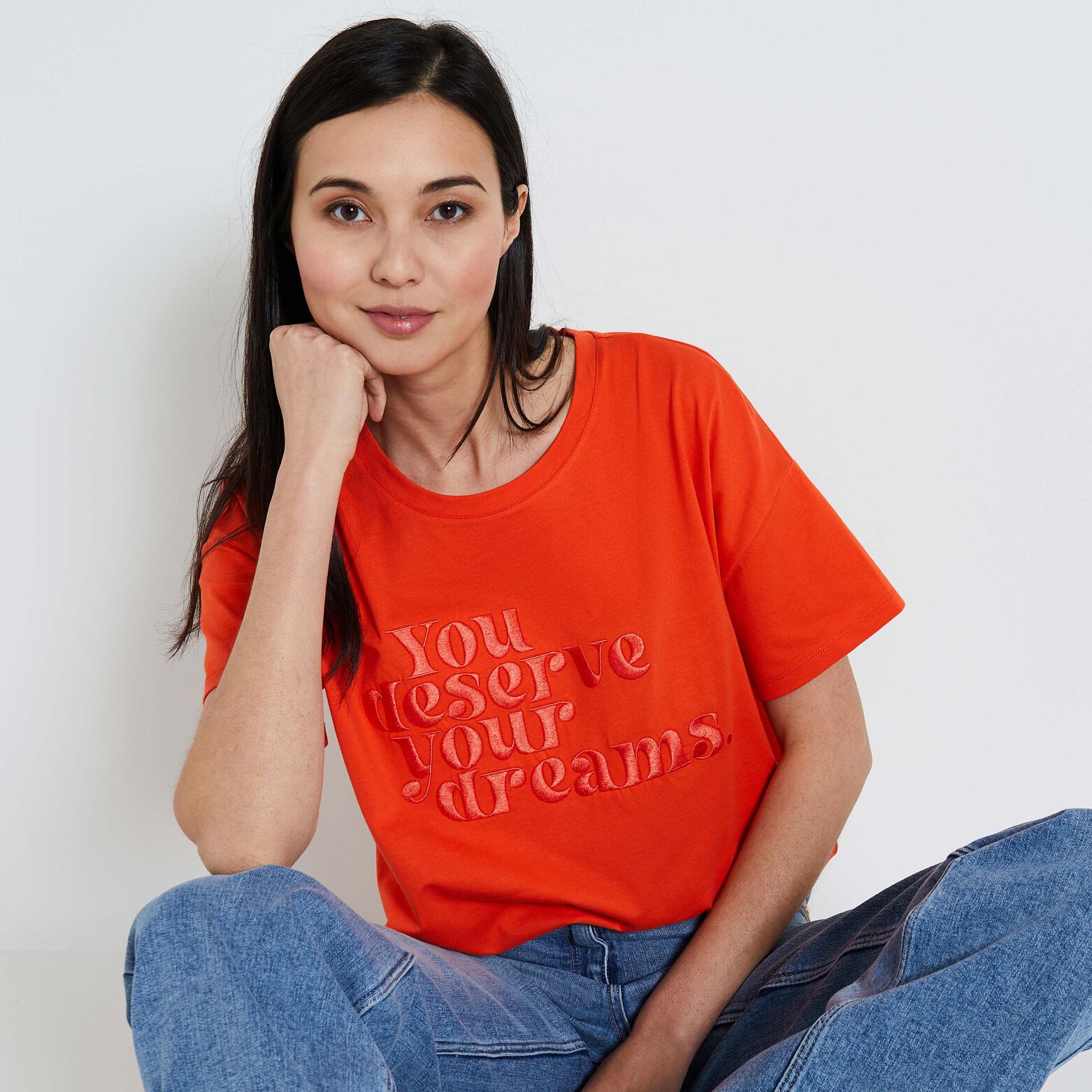 Tshirt loose femme