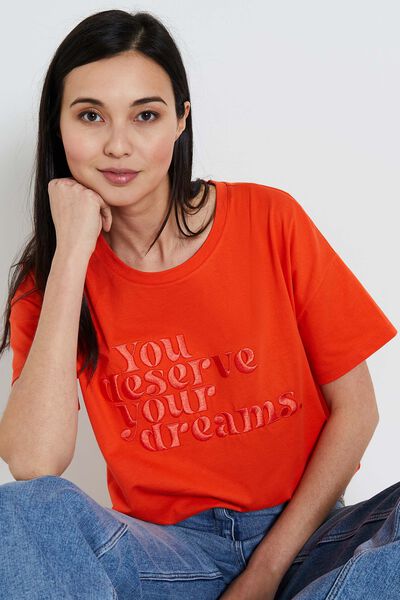 Tshirt loose femme