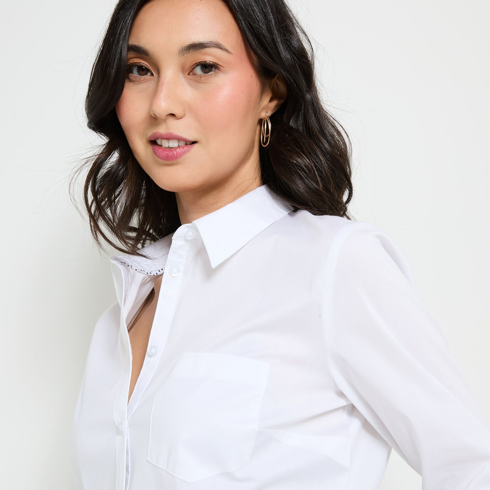 Chemise structurée femme