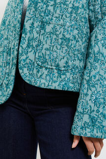 Veste matelassée réversible femme