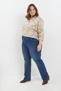 Blouse imprimée femme