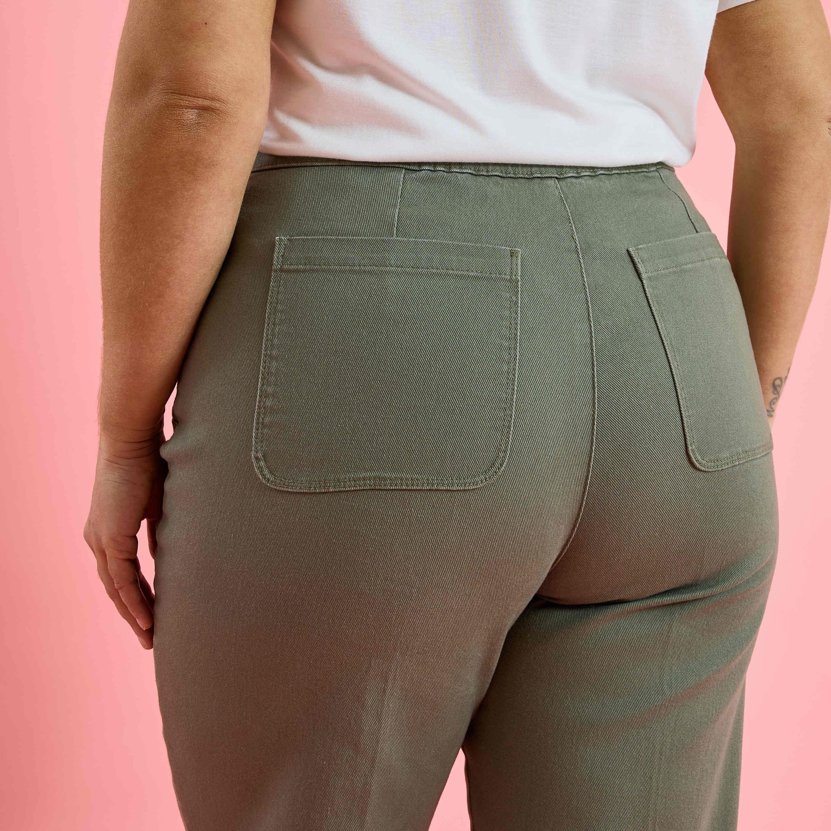 Jean flare POMPON F02 femme