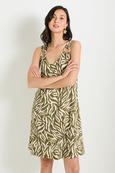 Robe imprimée femme
