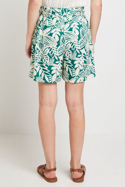 Short long imprimé femme