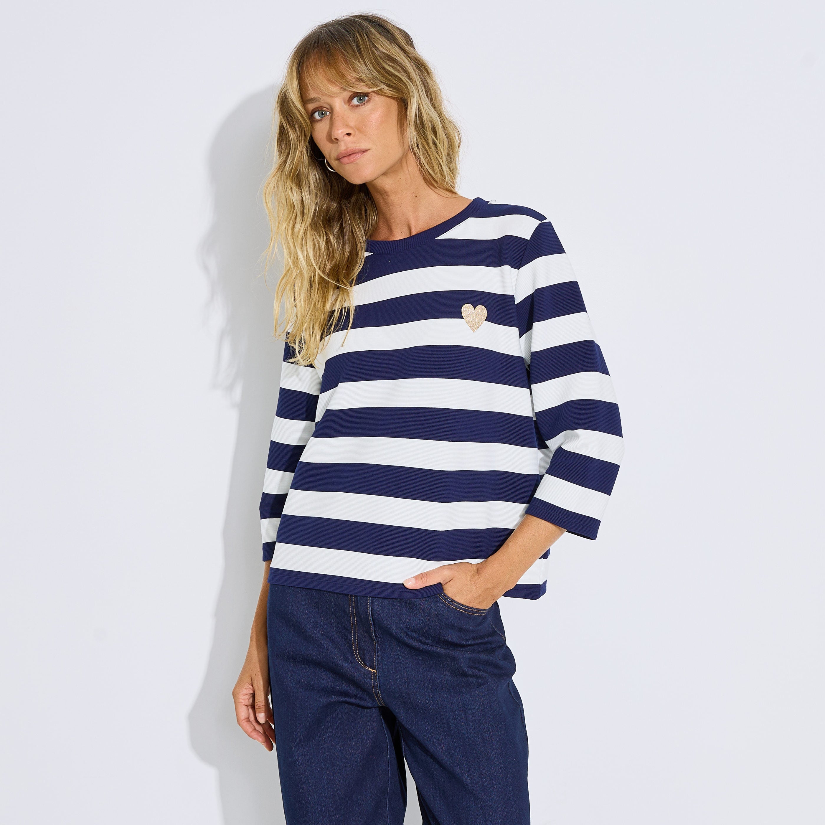 Sweat marini&egrave;re femme
