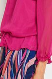 Blouse avec col bardot femme