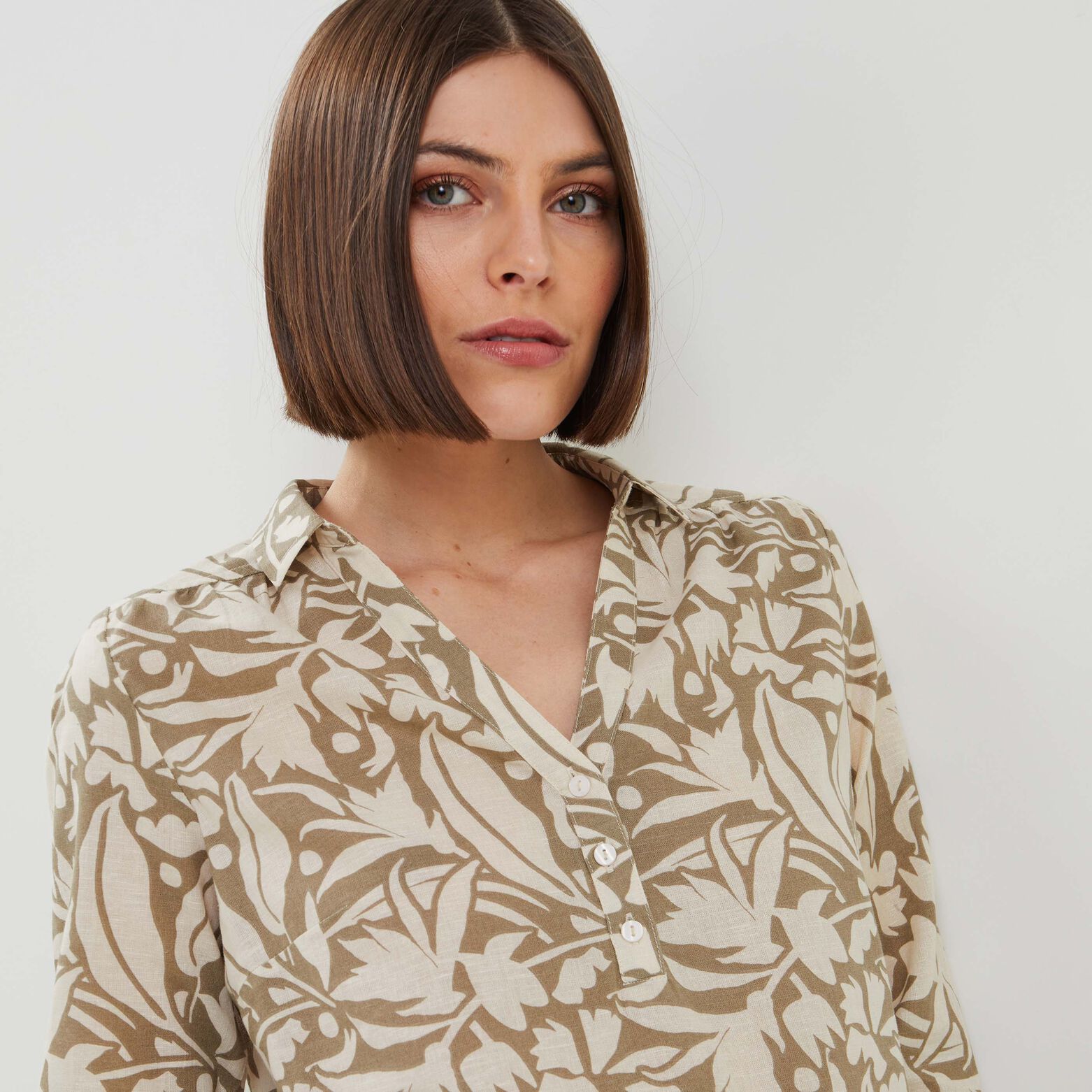 Blouse imprimée femme